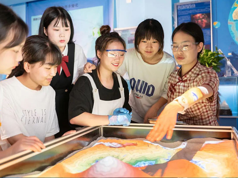 乾县数字化地理实验室